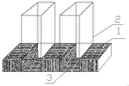 Breeding device for cockroaches