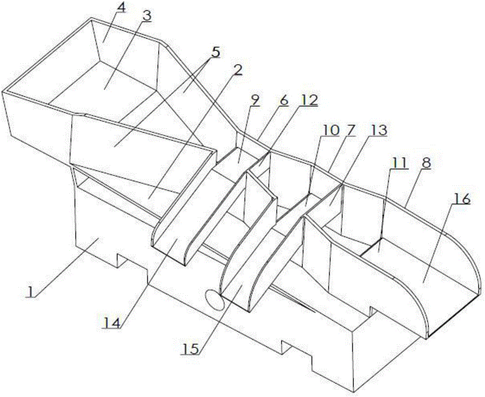 Powder metallurgical particle vibration grading device