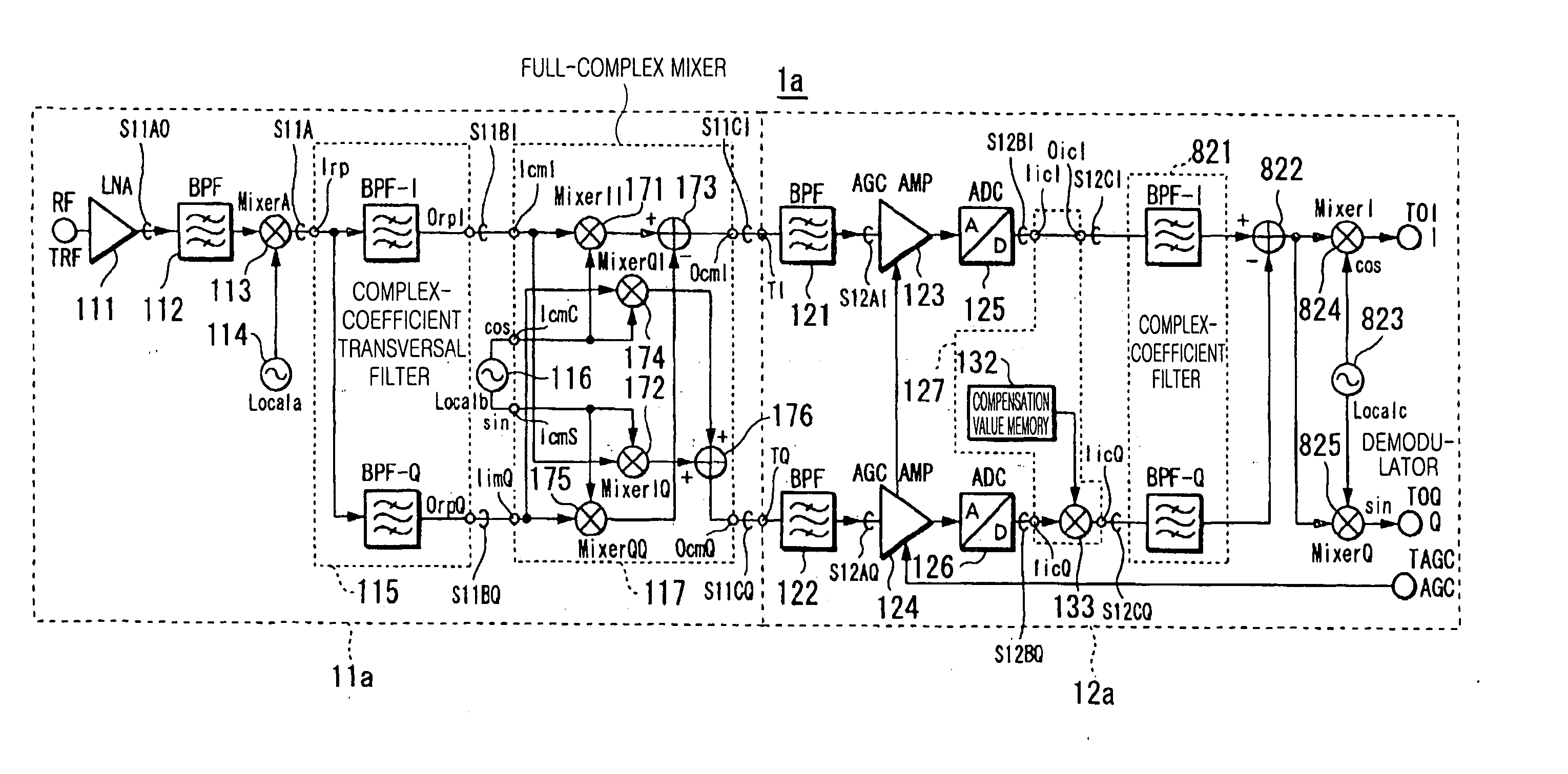 Downconverter and upconverter