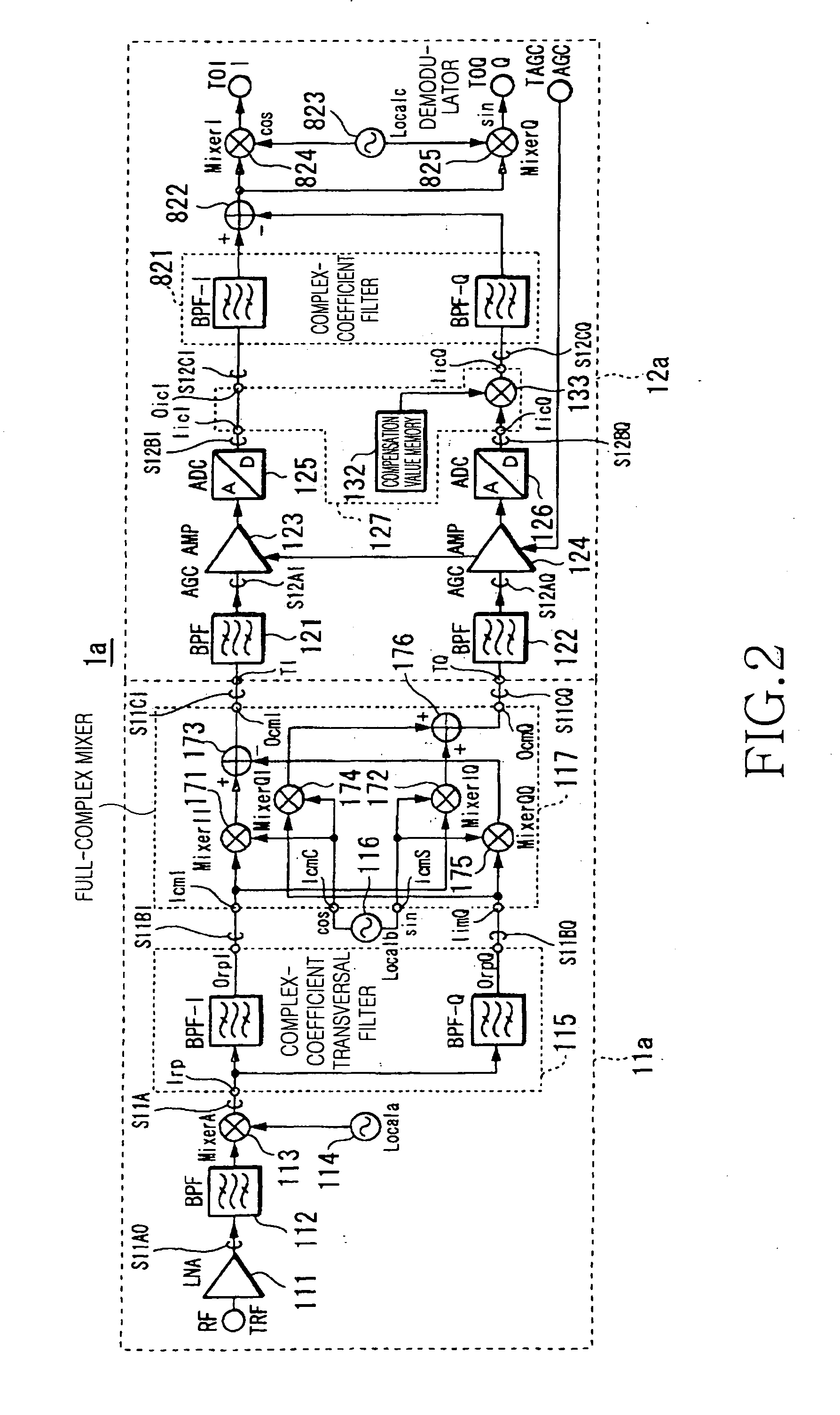 Downconverter and upconverter