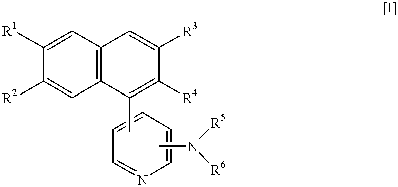 Naphthalene derivatives, process for the preparation thereof, and intermediates therefor