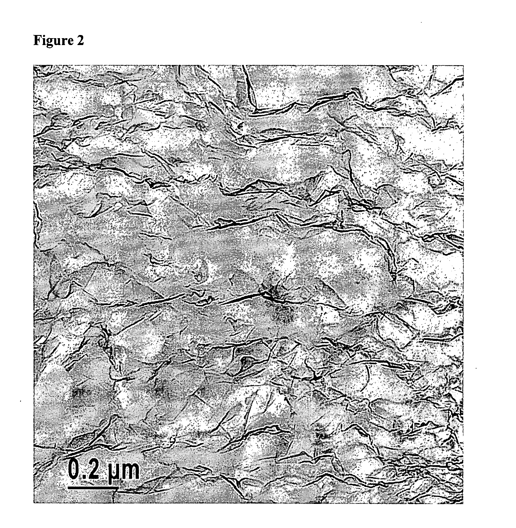 Polymers filled with highly expanded graphite