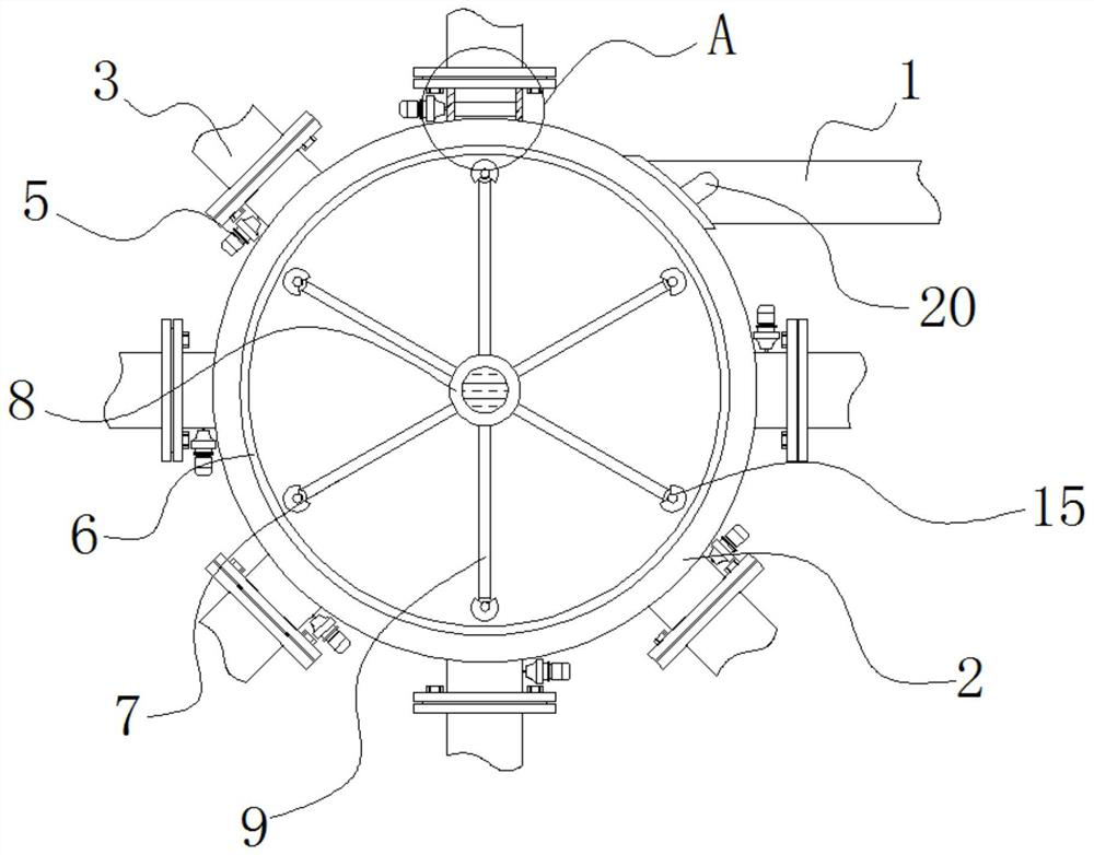 A diversion device with regulating function for municipal water supply