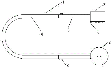 Adjustable manual toothpaste squeezing device