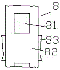 Easily cleaned exhaust gas treatment apparatus