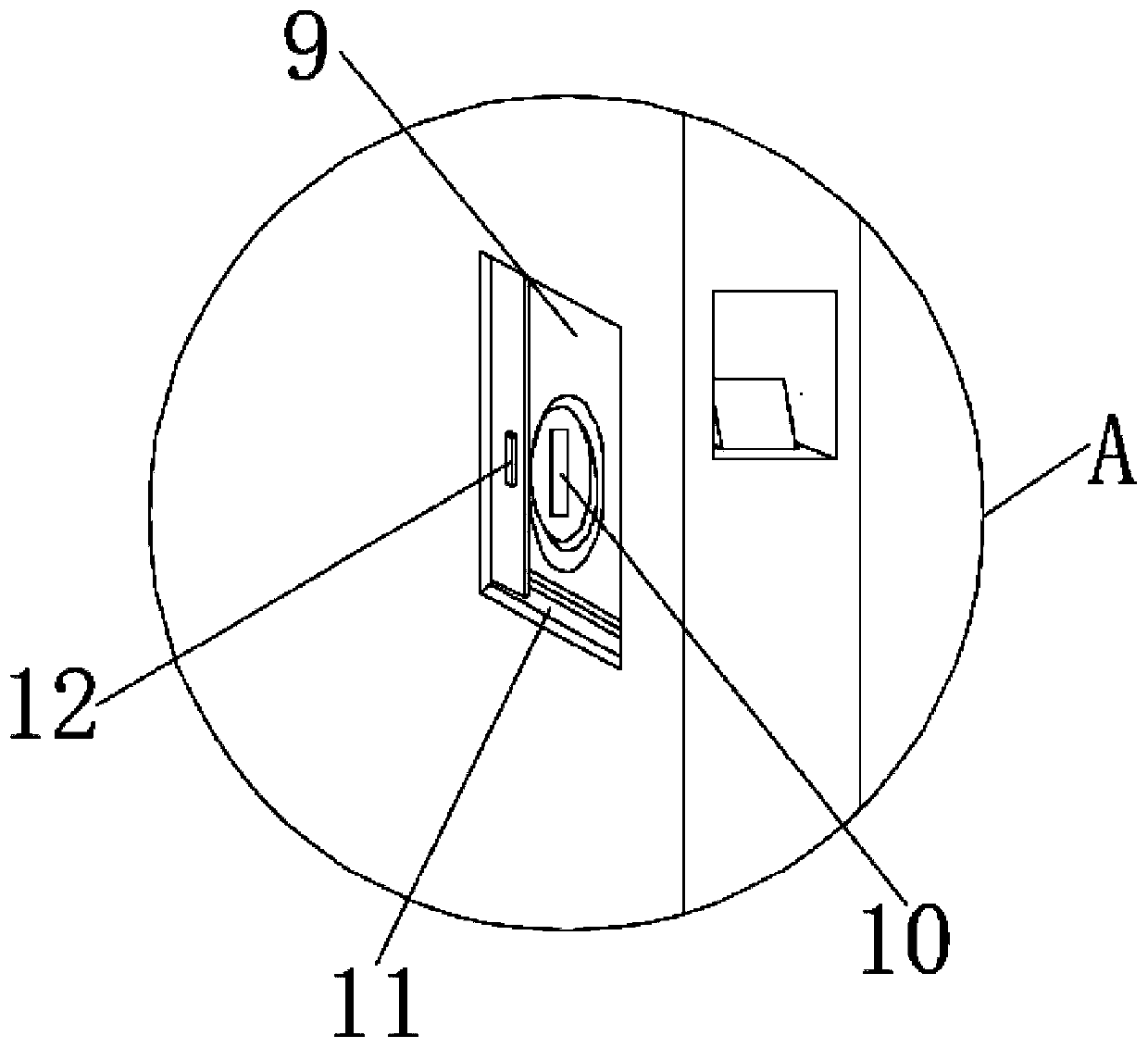 Anti-condensation dual-power switch cabinet