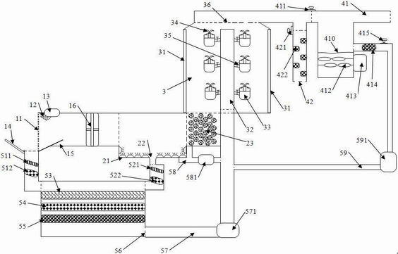 Low noise indoor fresh air system