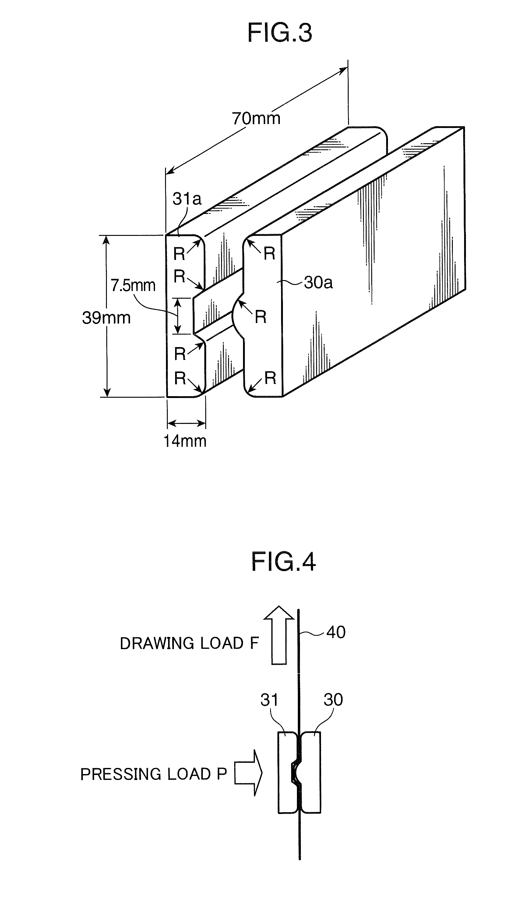 Pressing mold and method for producing the same