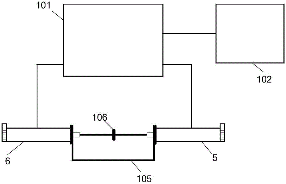 Fan variable pitch driver automatic testing system