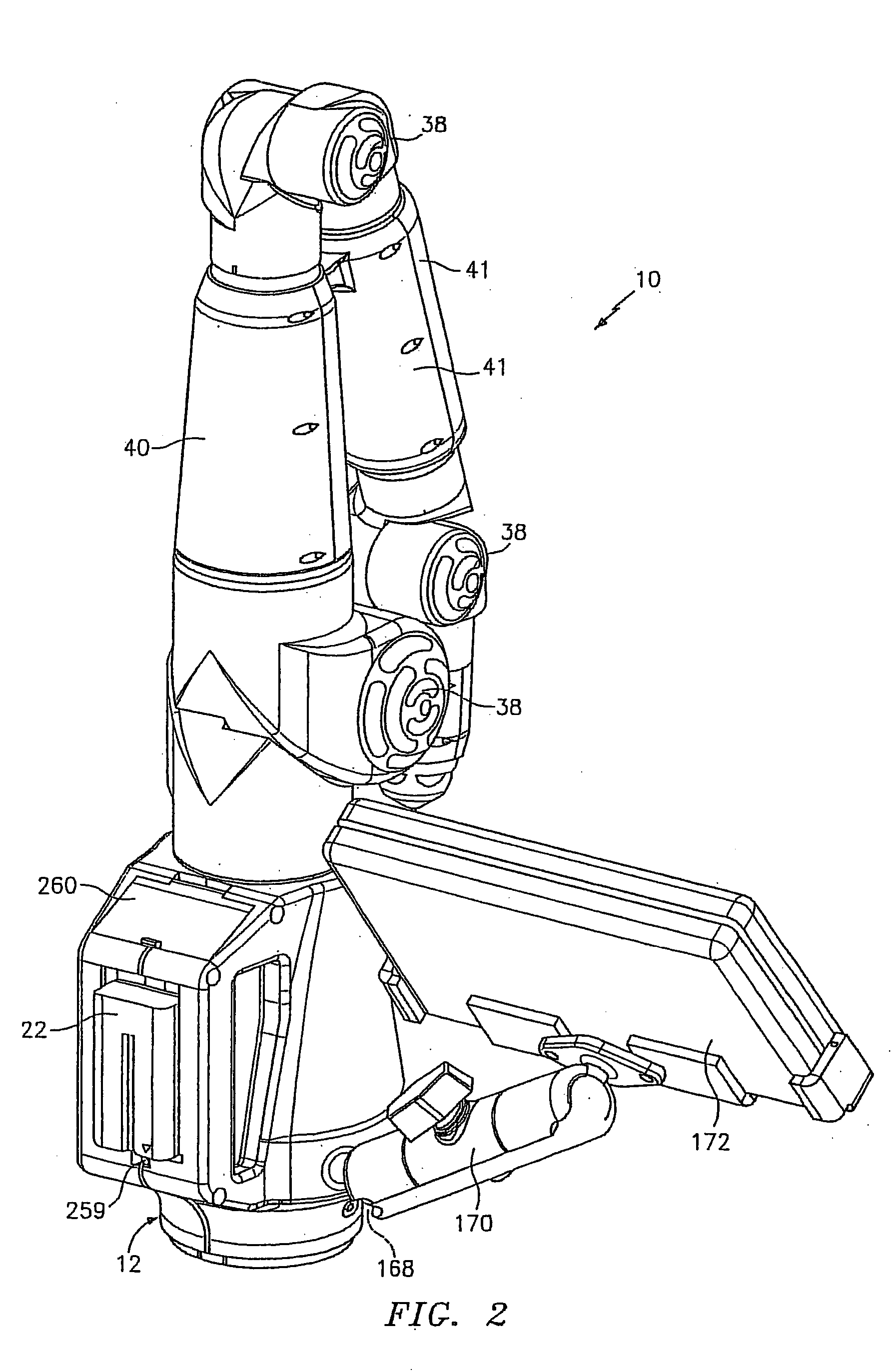 Apparatus for providing sensory feedback to the operator of a portable measurement machine