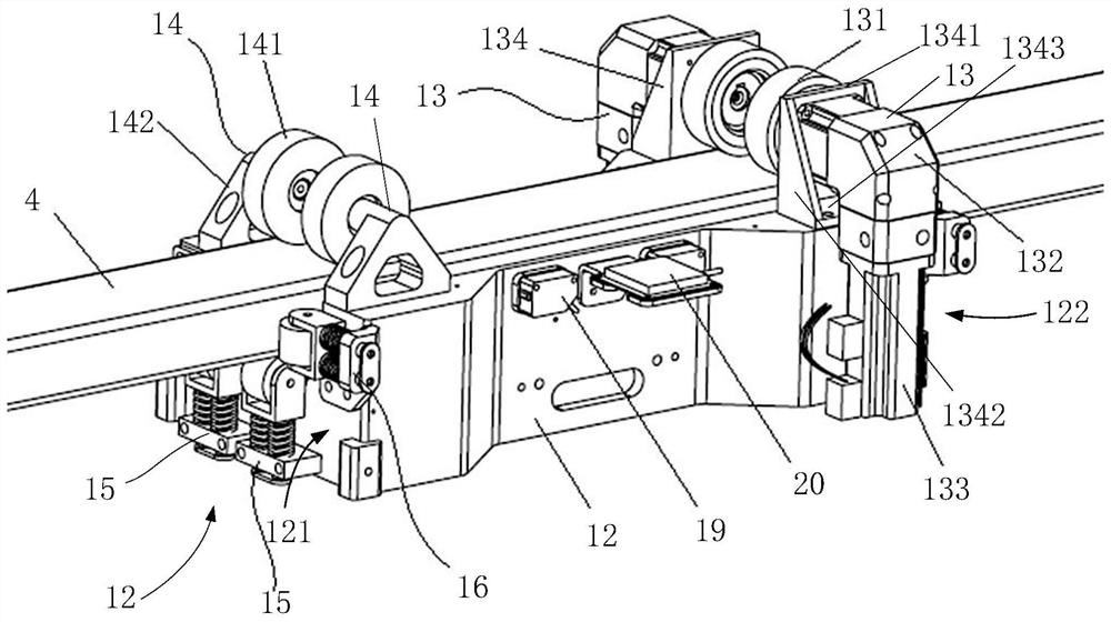 Inspection robot and system for inspecting tunnel construction