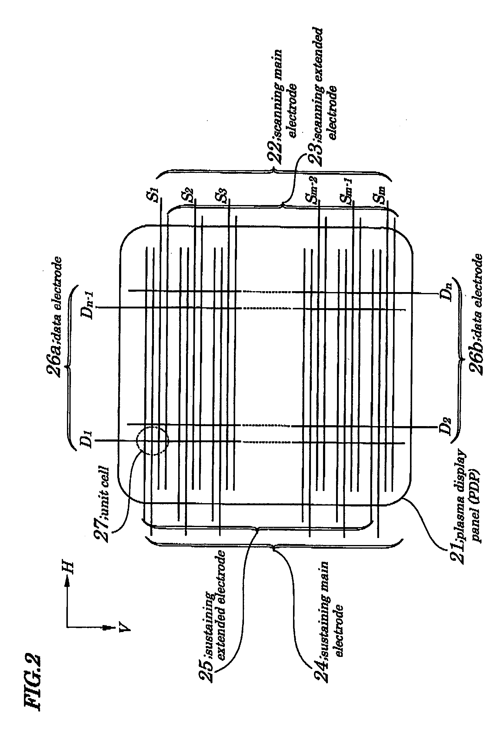 Plasma display device and driving method used for same