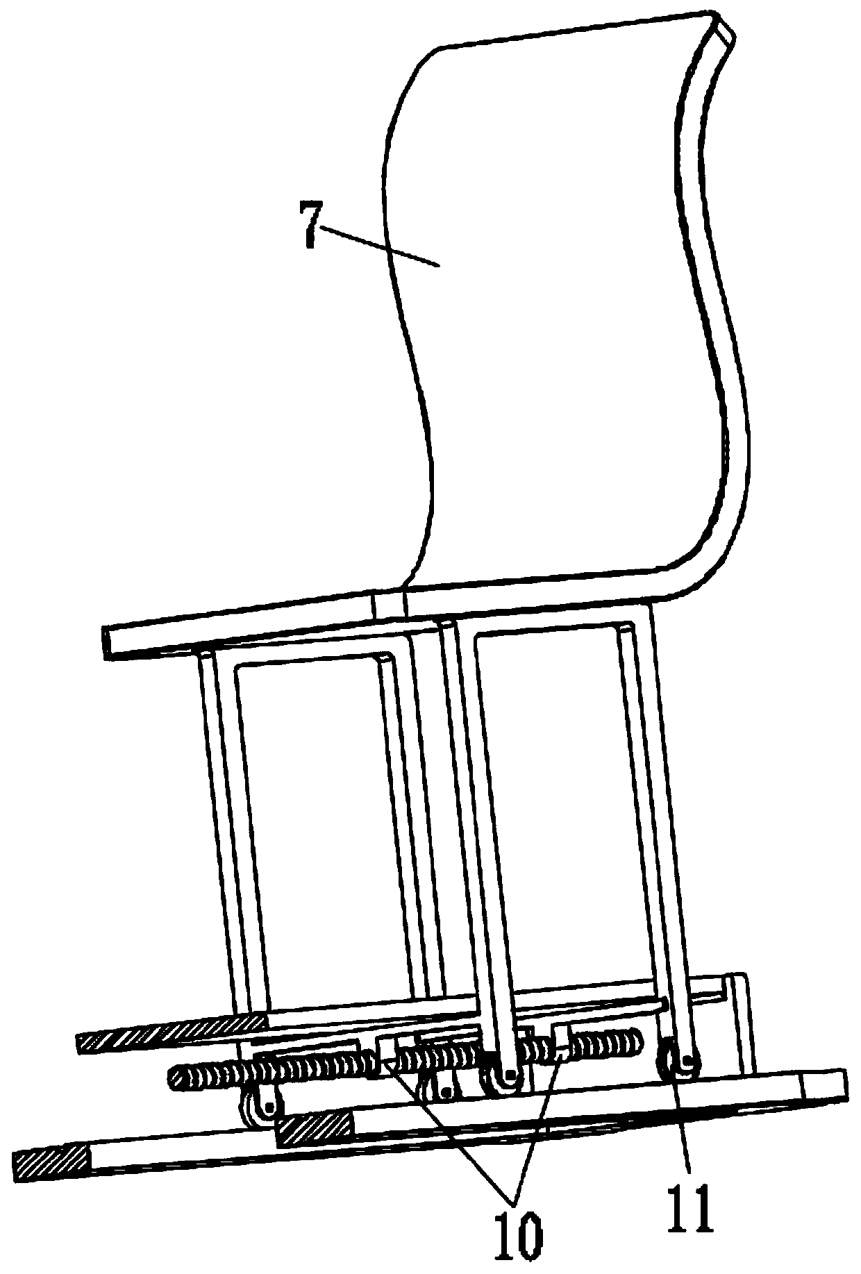 Newborn doctor examination auxiliary device