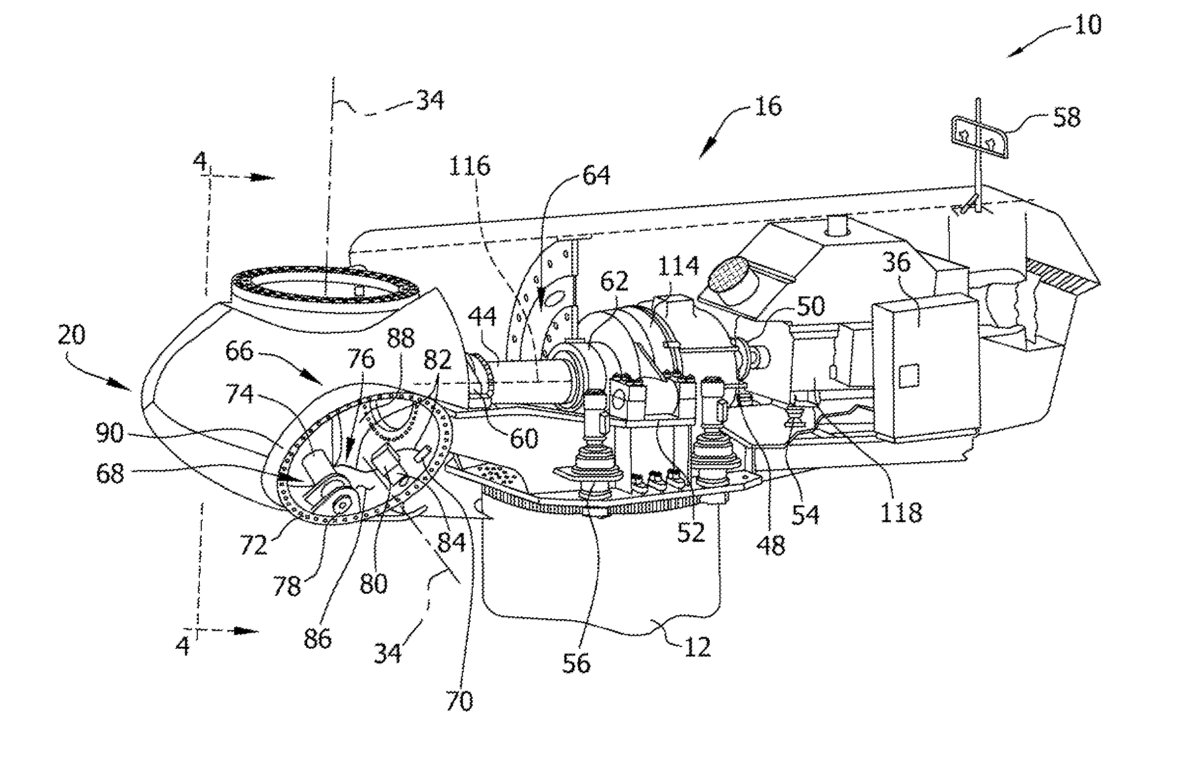 Method for preventing rotor overspeed of a wind turbine