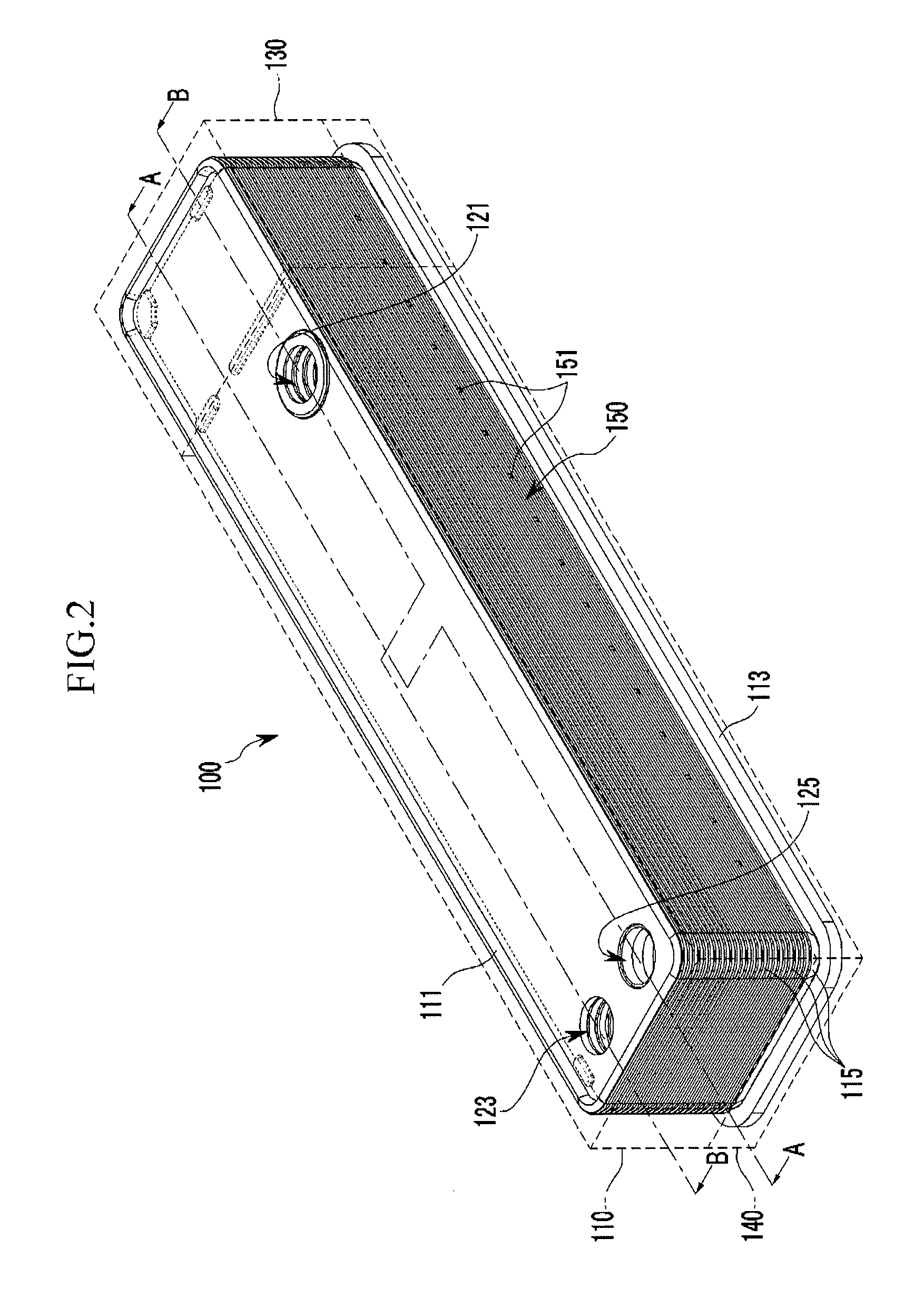 Condenser for vehicle