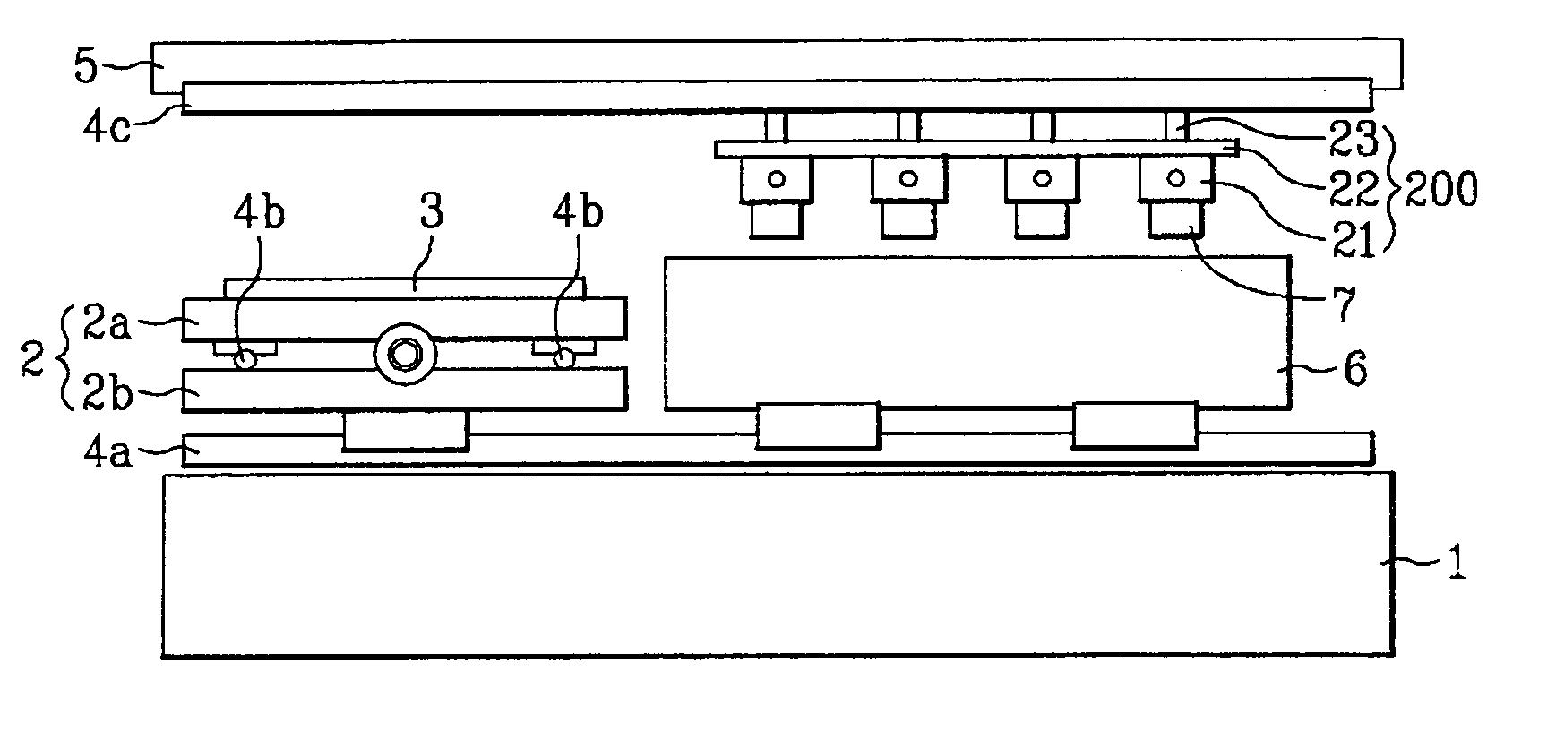 Device and method for fabricating display panel having ink-jet printing applied thereto