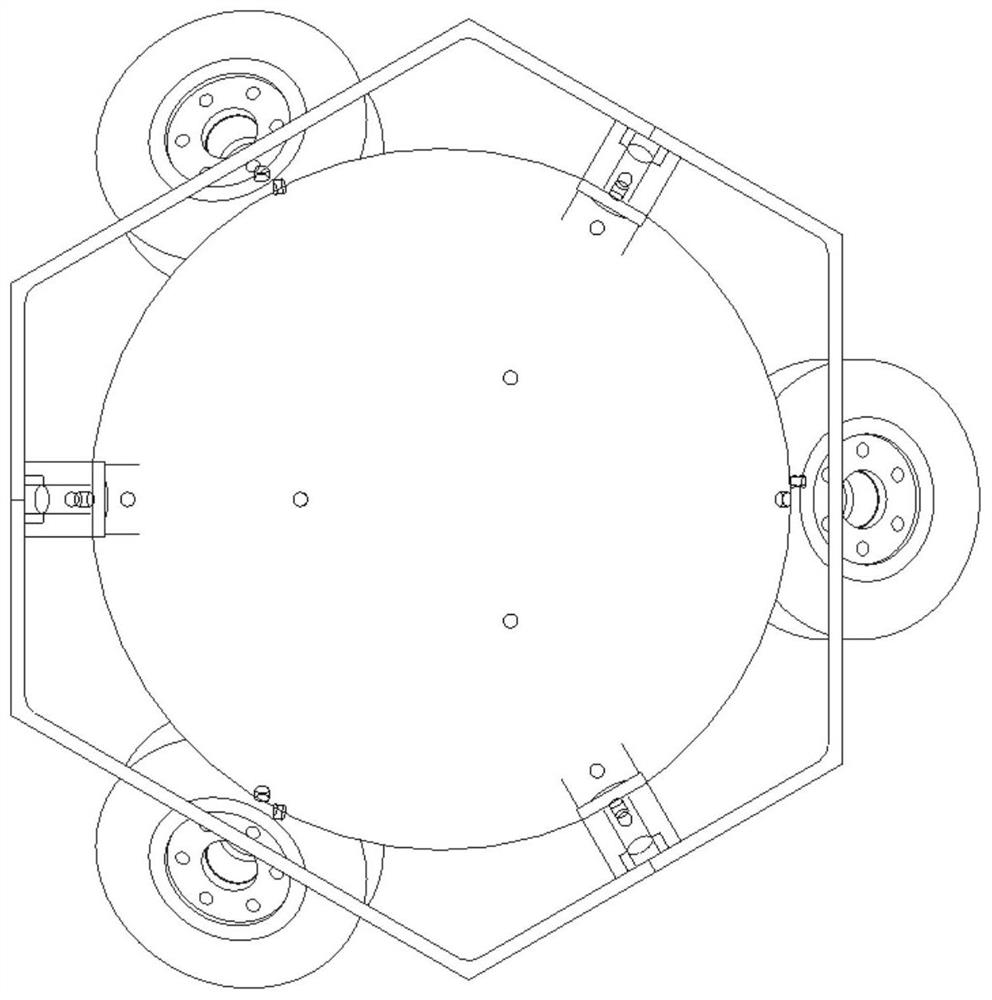 An omnidirectional active friction end effector for space target manipulation