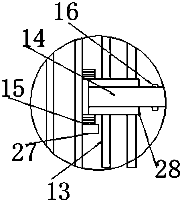 Dual-mixing stirring device for aquatic feed