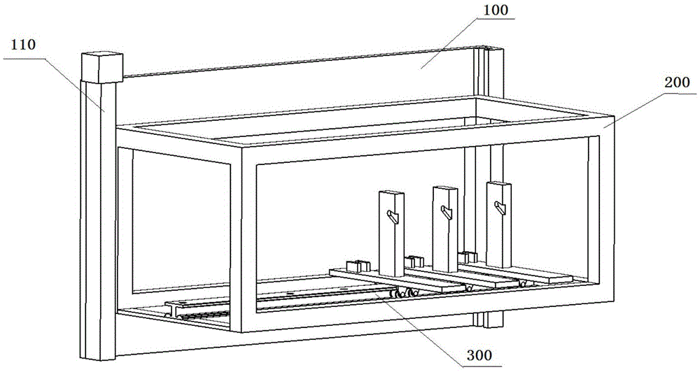 Auxiliary scheduling device for public bicycle rail storage device