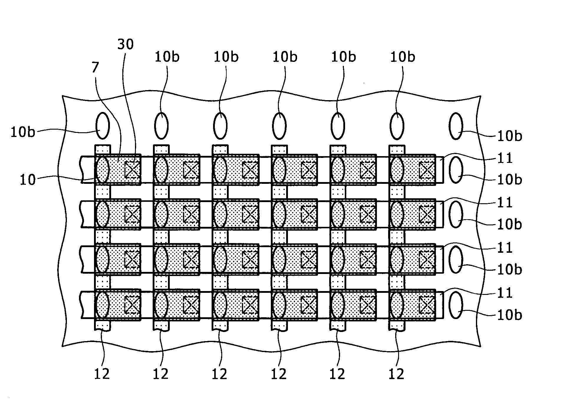 Solid-state memory device and method for arrangement of solid-state memory cells