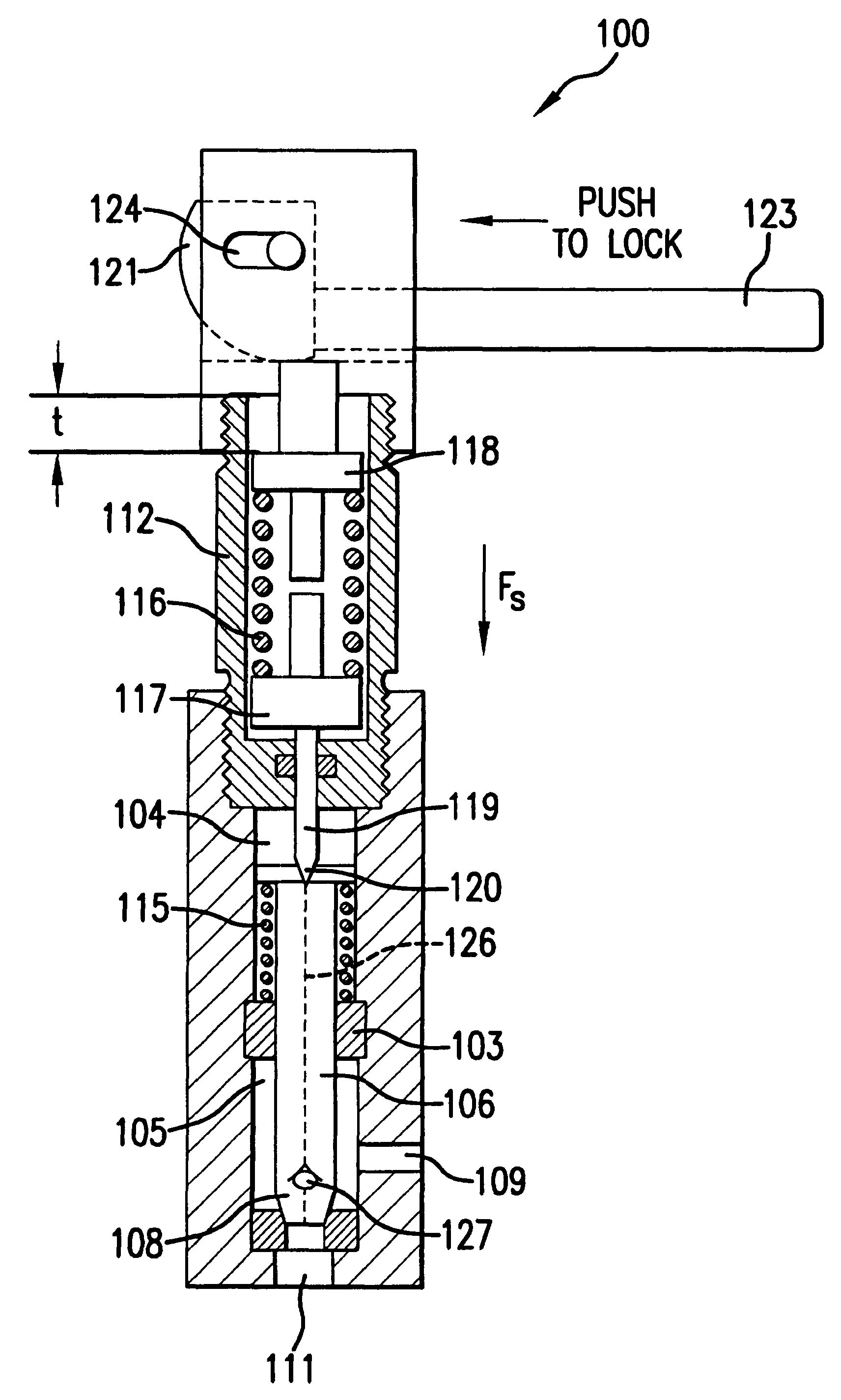 On-off valves for high pressure fluids