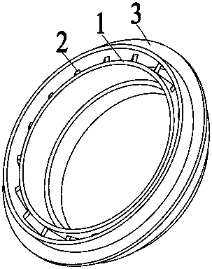 Machining technology method of swirler assembly