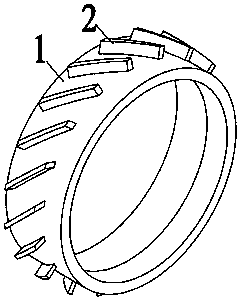 Machining technology method of swirler assembly