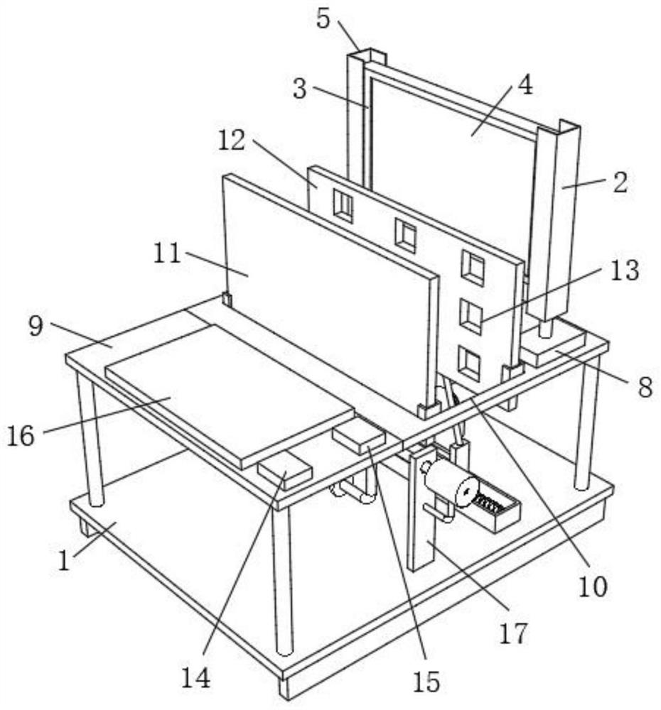 Training instrument for preventing and treating senile dementia hypomnesia