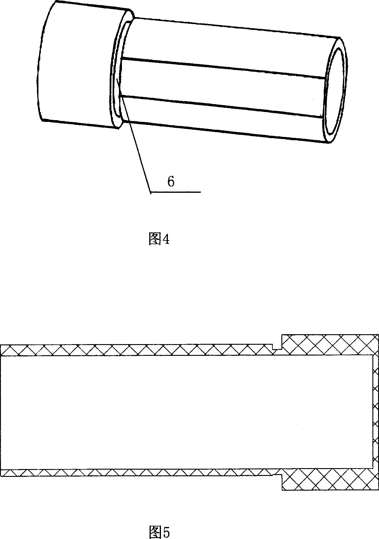 Fixed-frequency AM electric vortex displacement sensor probe of linear automatic compensation