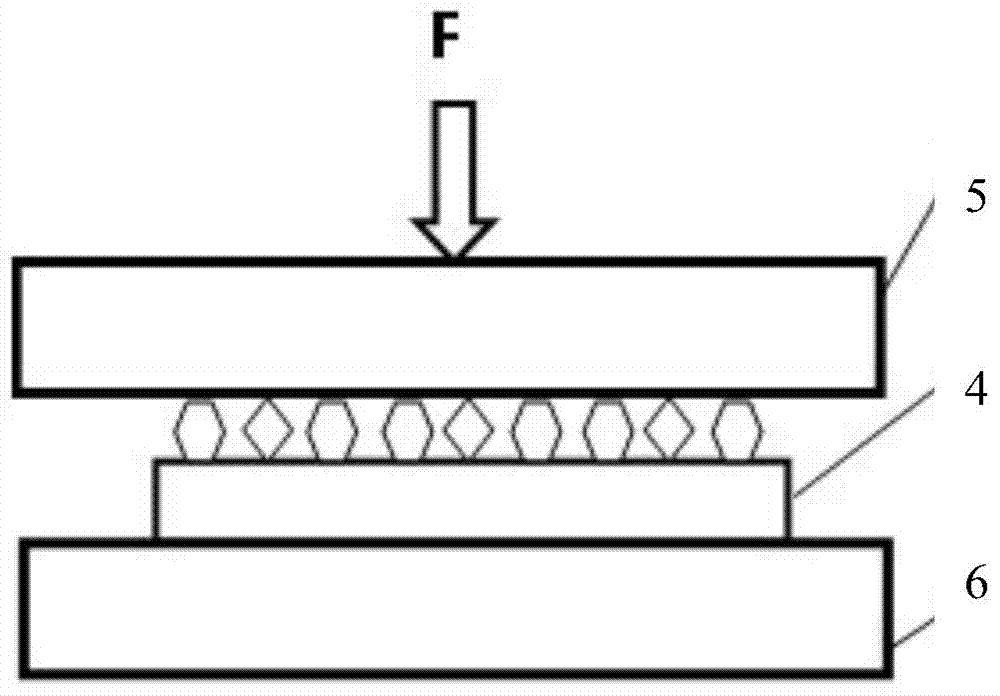 Embedded type combined heat sink as well as preparation method thereof