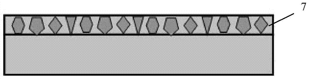 Embedded type combined heat sink as well as preparation method thereof