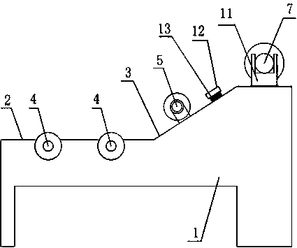 Cloth rolling machine facilitating cloth flattening