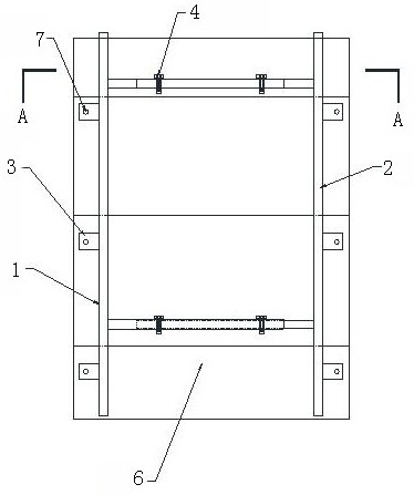 Fixing device and installation method of transverse profiled plate