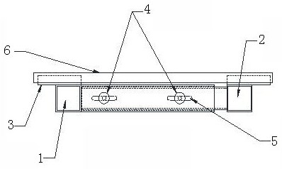 Fixing device and installation method of transverse profiled plate