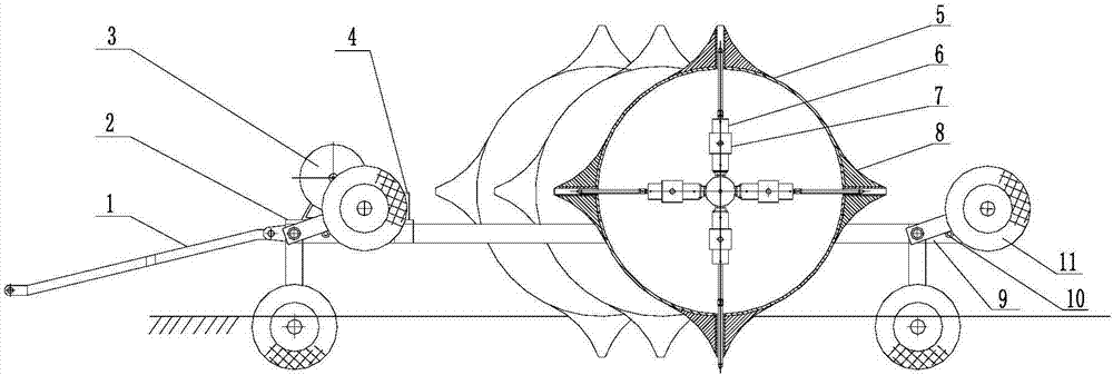 Drum Type Pneumatic Subsoiler