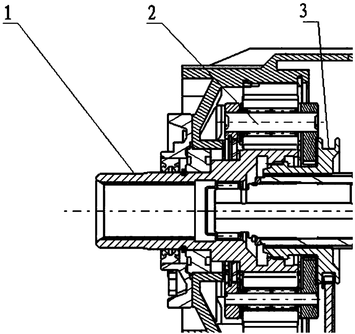 Planetary speed reduction and gear shifting mechanism and automobile