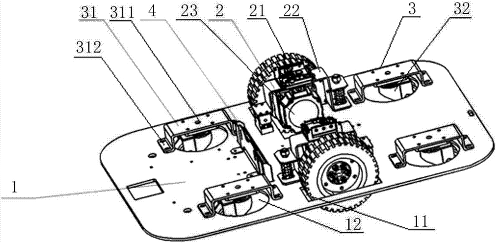 AGV chassis