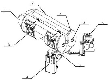 An online non-stop operation robot