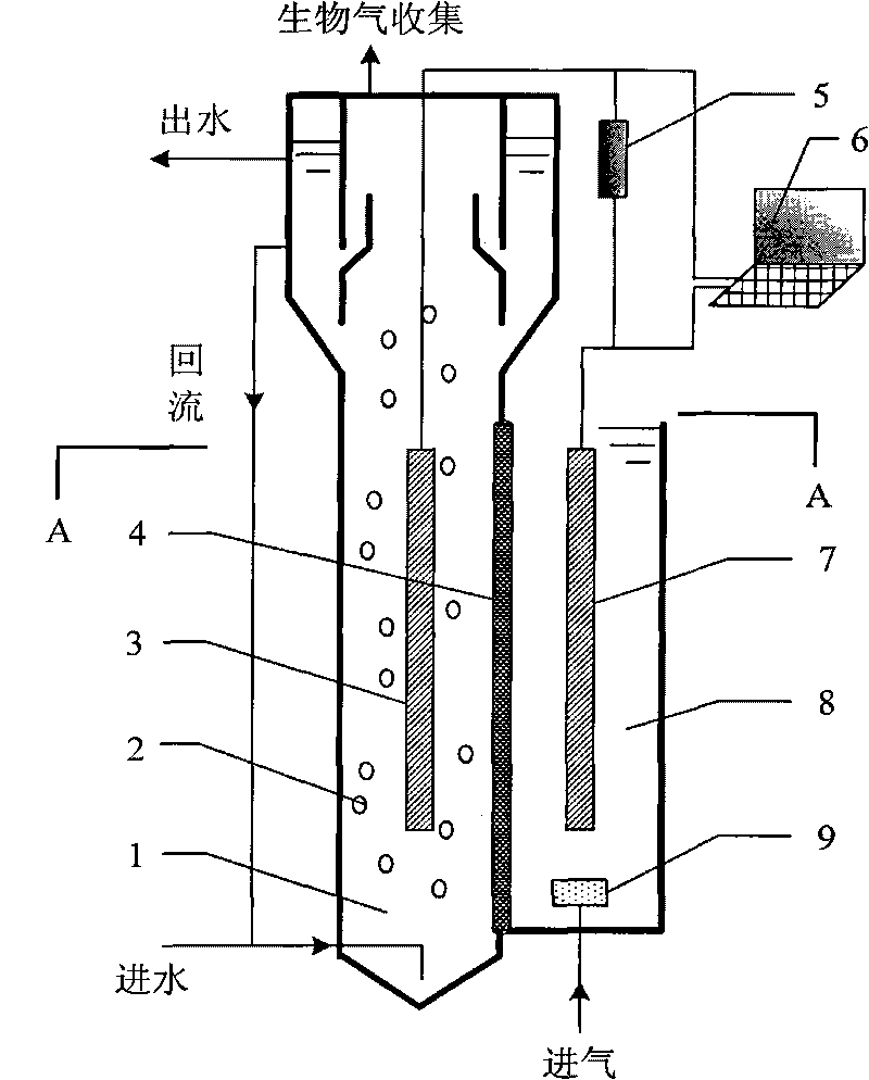 Continuous and efficient wastewater treatment microbial fuel cell