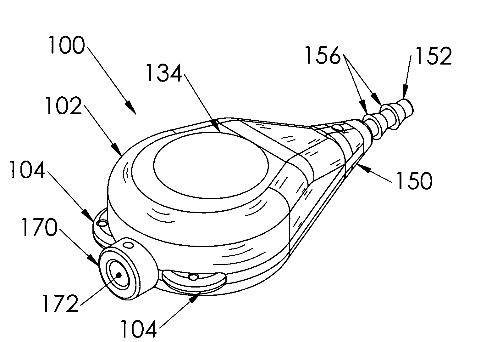 Venous access port assembly and methods of assembly and use