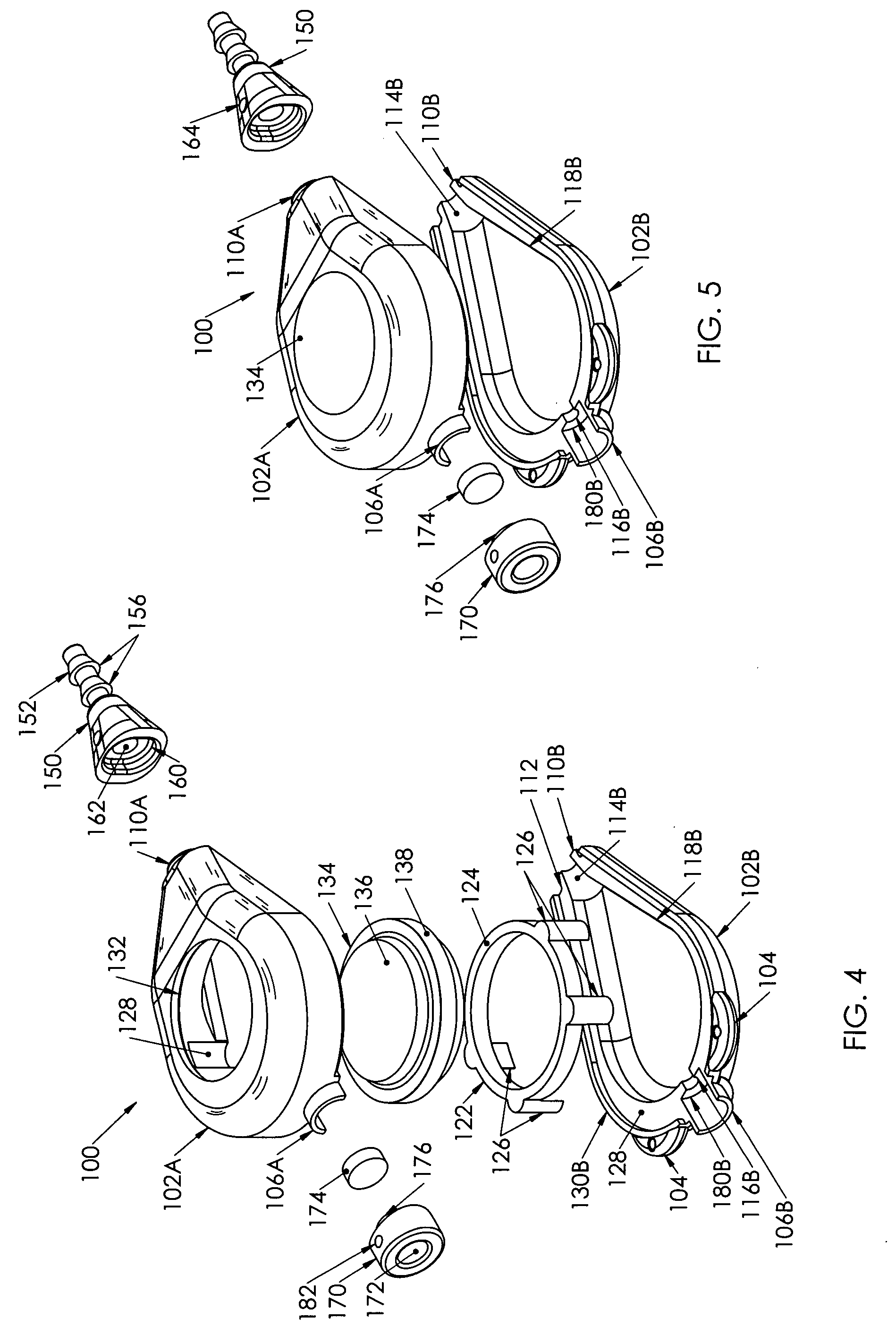 Venous access port assembly and methods of assembly and use