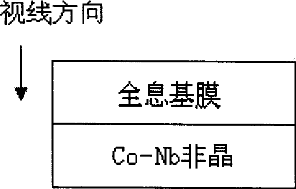 False proof thin film and producing method thereof