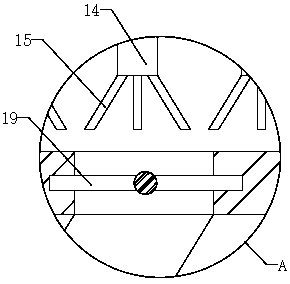 Automatic feed supplying and stirring device used for iberico breeding