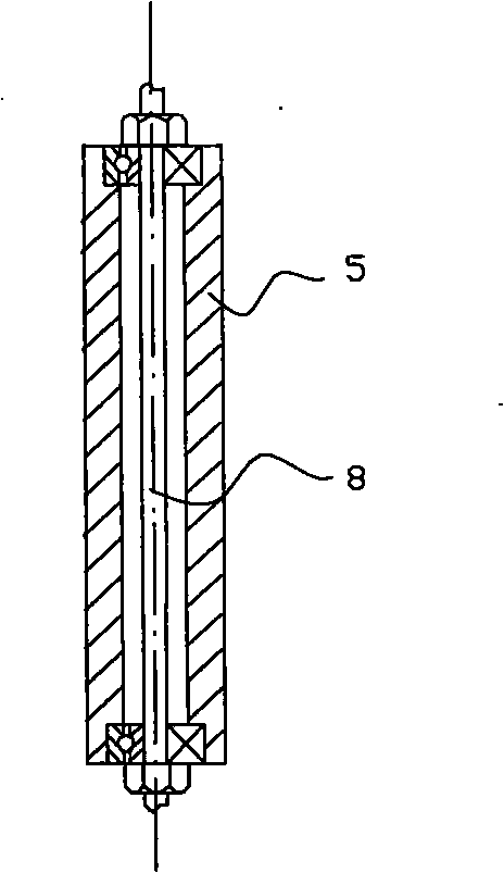 Rotary type assistant roller skating device