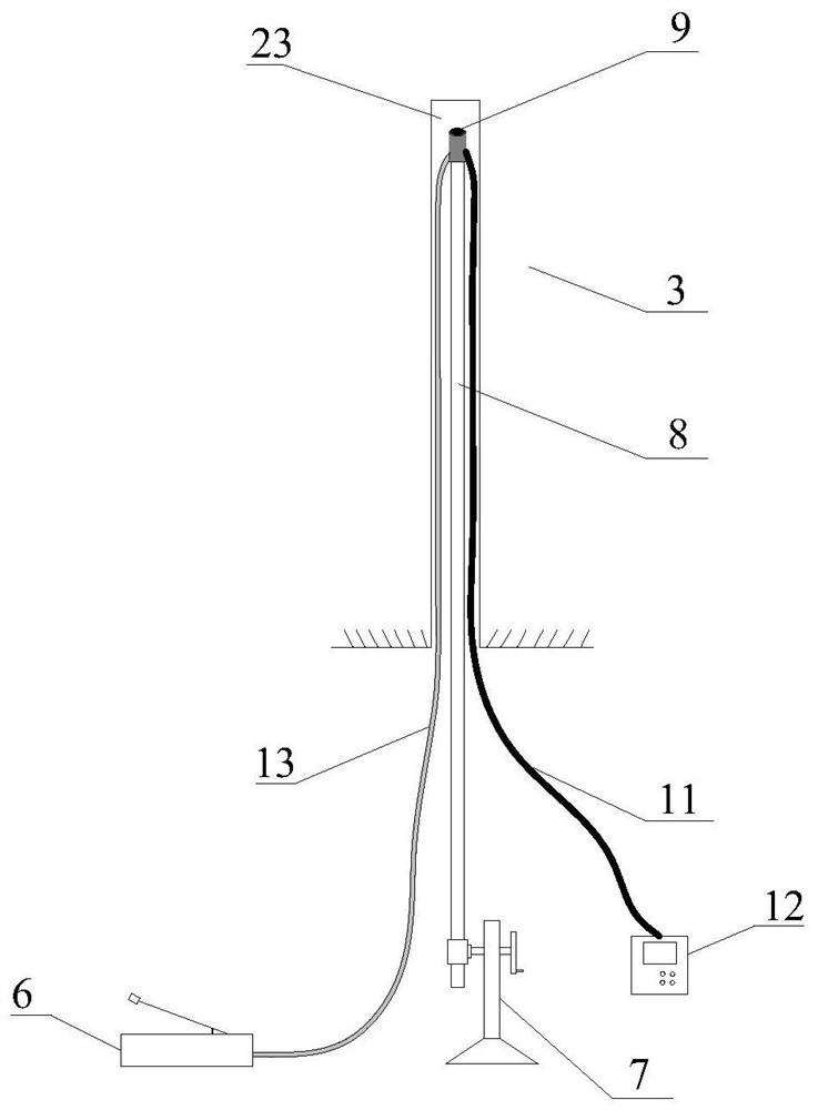 Gob-side entry stope face hard roof ground pulse roof cutting method