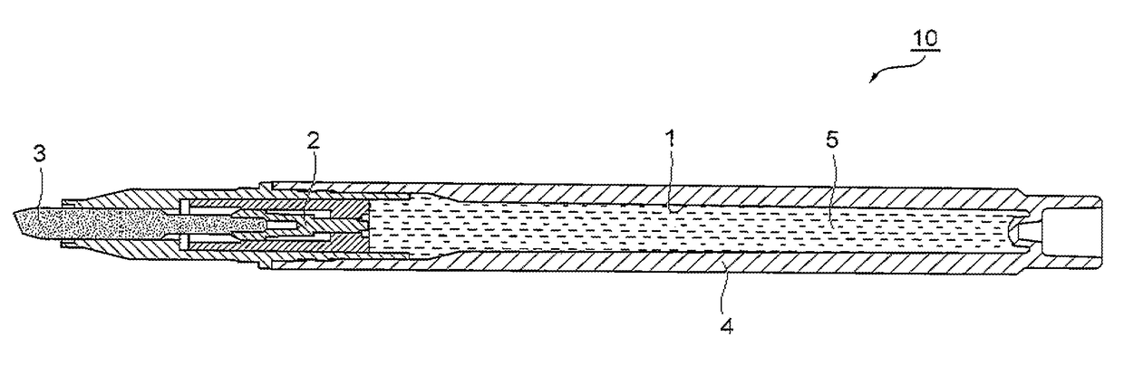 Water-based ink composition and marking pen