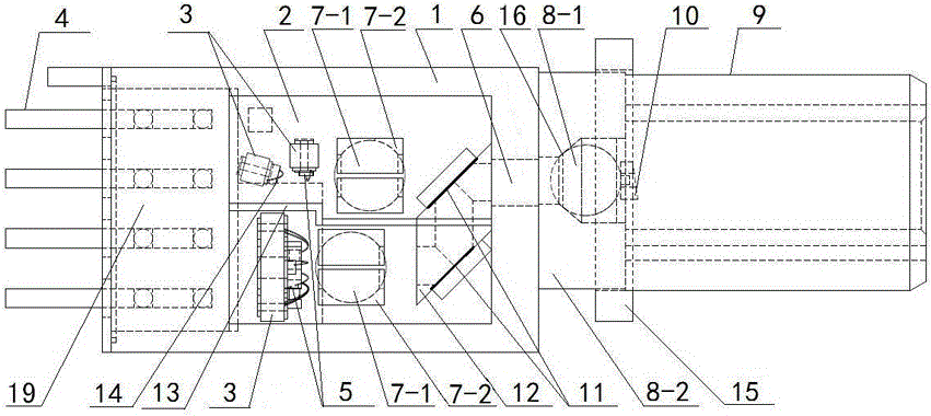 A single-fiber multi-directional optical component