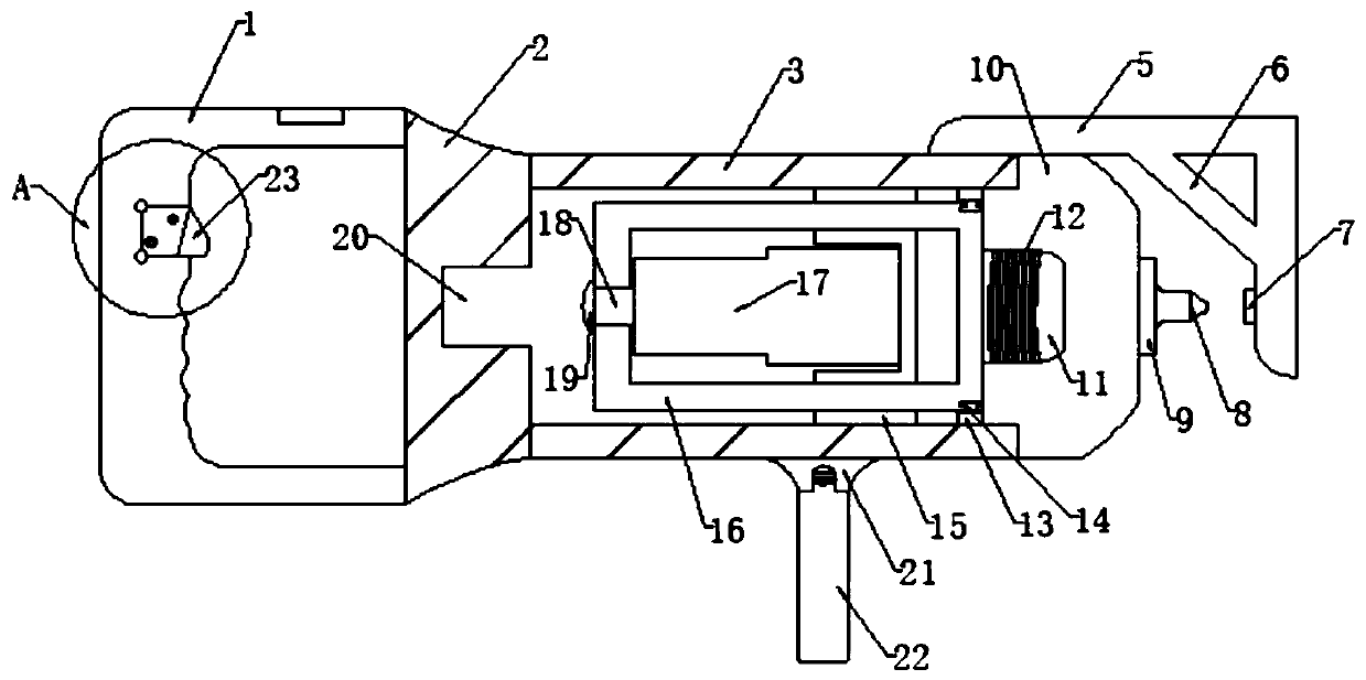 An automatic riveting machine professionally applied to the combined installation of aircraft