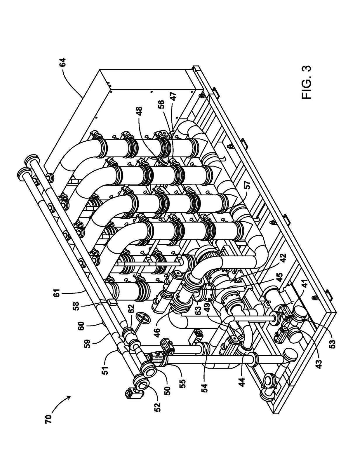 Commercial laundry waste water treatment system