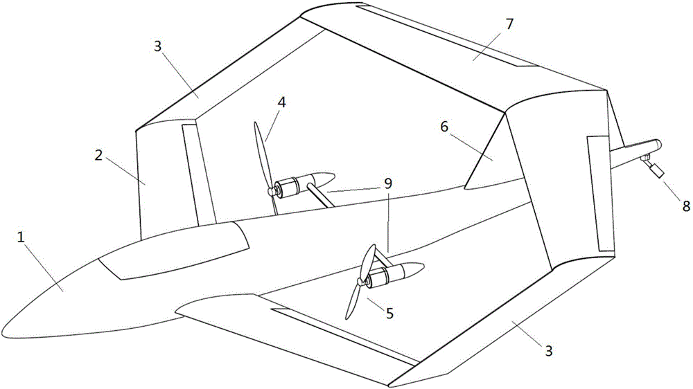 High-speed aircraft capable of taking off and landing vertically as well as control method of high-speed aircraft